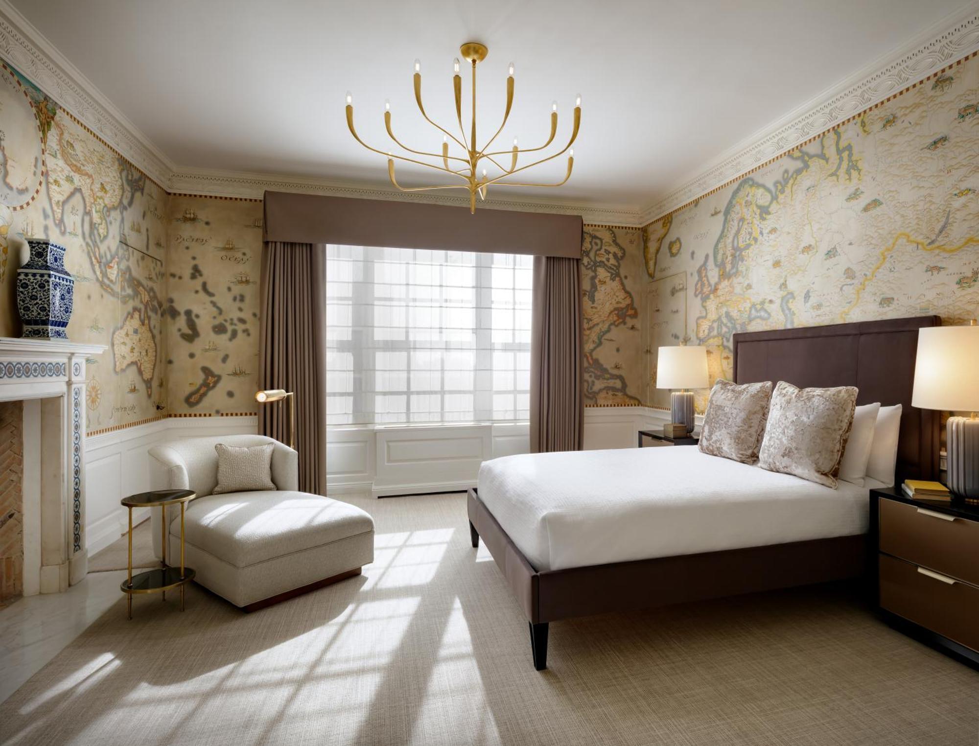 Fairmont San Francisco Hotel Exterior foto A bedroom at the hotel