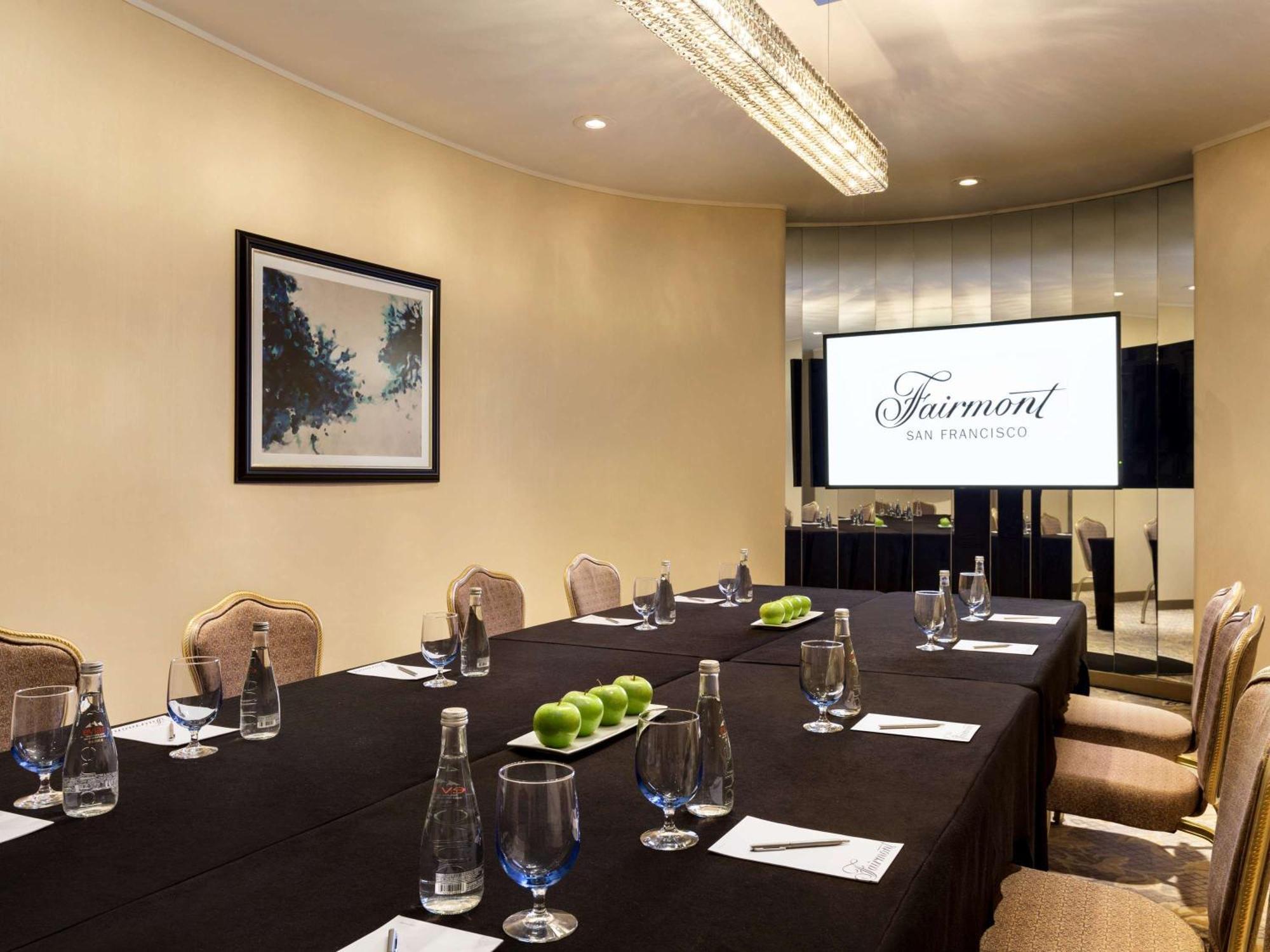 Fairmont San Francisco Hotel Exterior foto Meeting room