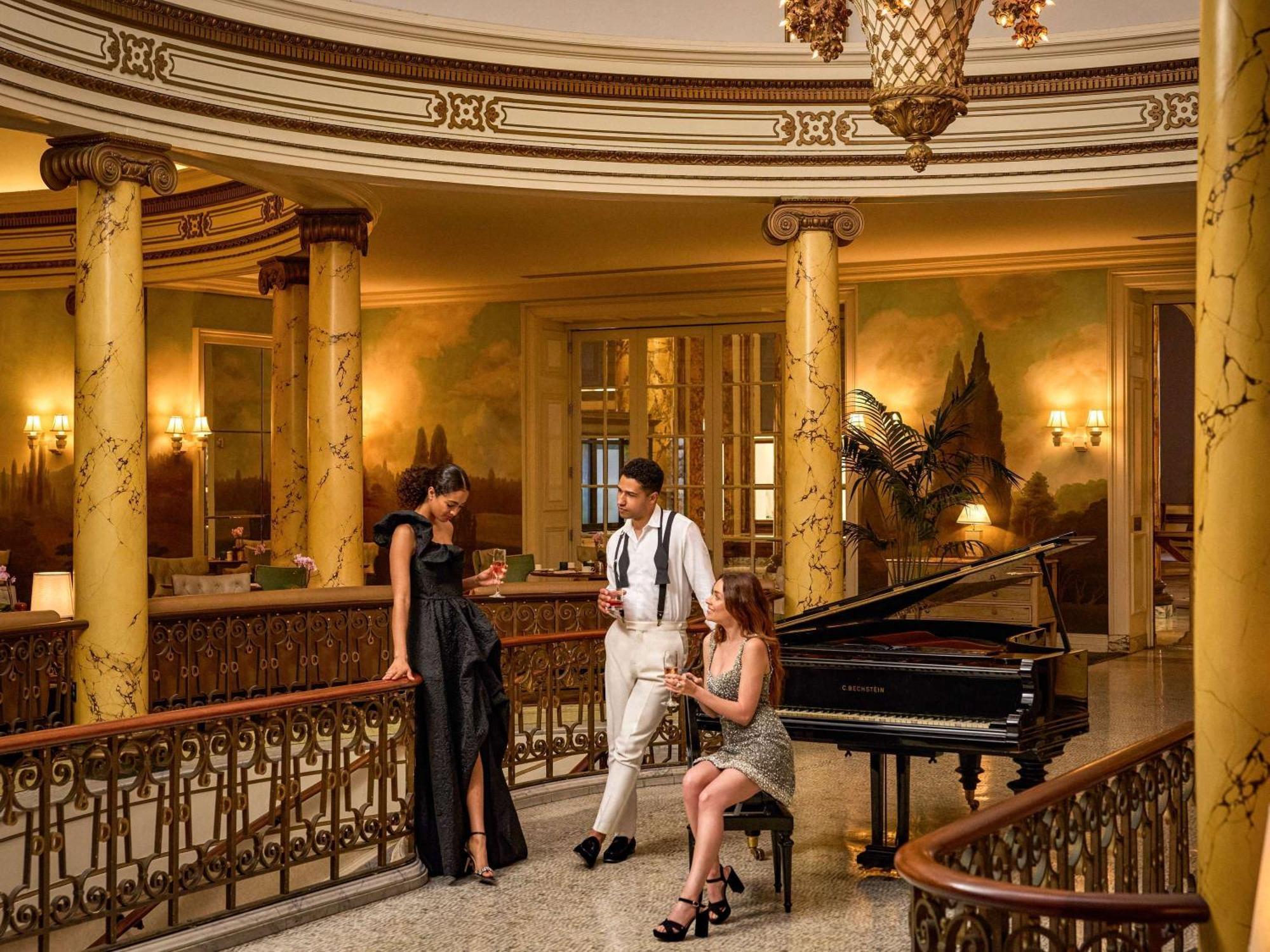 Fairmont San Francisco Hotel Exterior foto The lobby of the St. Regis
