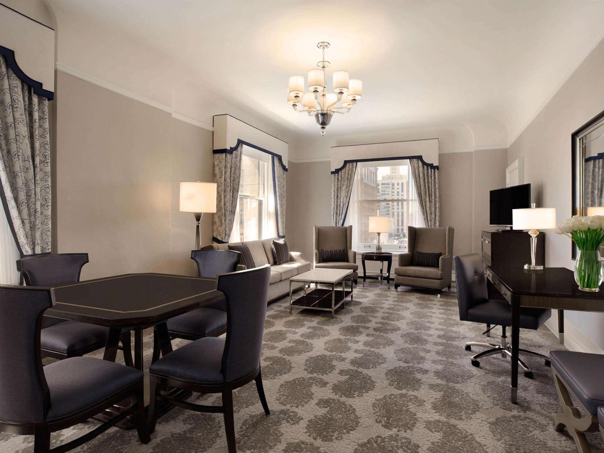 Fairmont San Francisco Hotel Exterior foto A suite at the Waldorf Astoria Washington DC